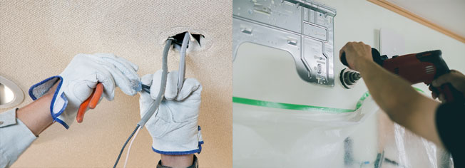 エアコン工事・電気工事